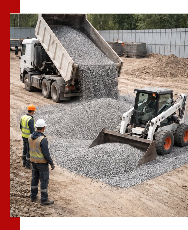 Доставка и продажа гранитного щебня фракции 0-5 в Соли-Илецке