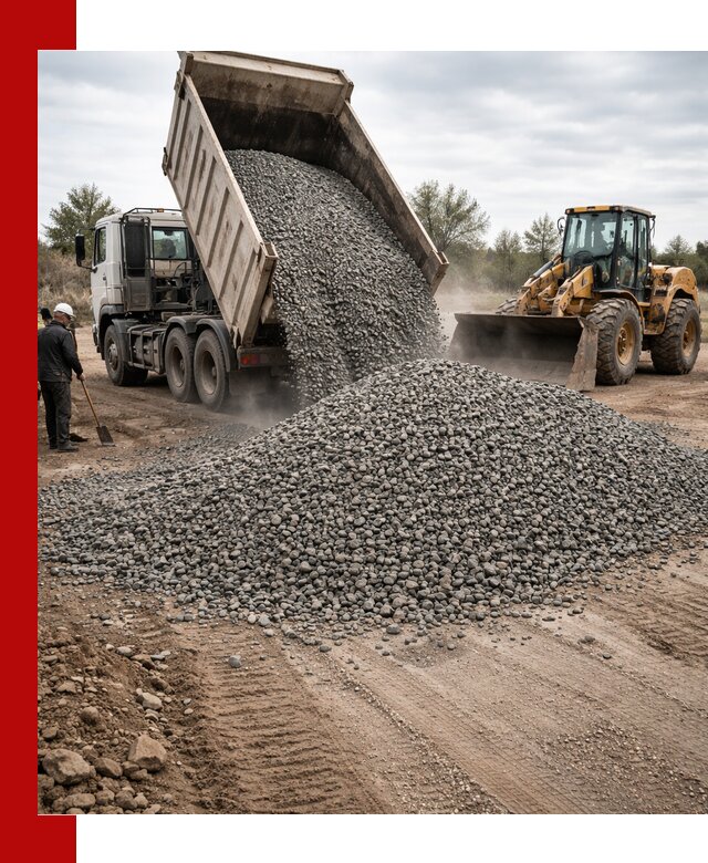 Гранитный щебень фракция 10-20 с доставкой в Соли-Илецке