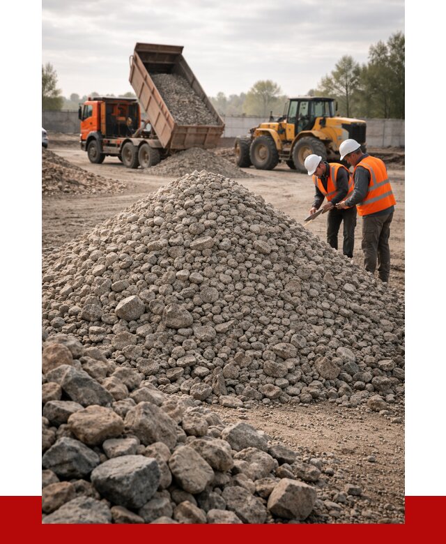 Гранитный щебень фракция 40-70 в Соли-Илецке от 2605 руб ПРОНЕРУДСои