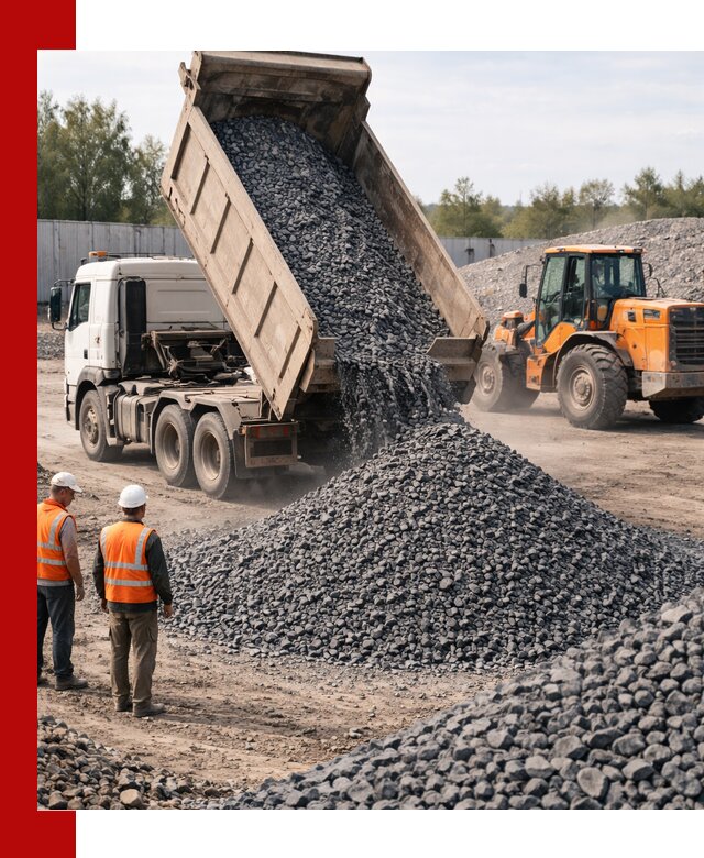 Доставка и продажа щебня габбро-диабаза в Соли-Илецке