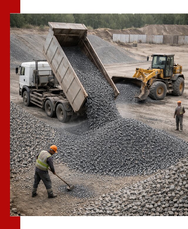 Щебень габбро-диабаз фр. 5-20 с доставкой в Соли-Илецке
