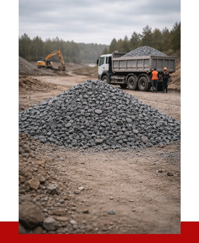 Щебень габбро диабаз фракция 40-70 в Соли-Илецке от 2292 р-ПРОНЕРУДСои