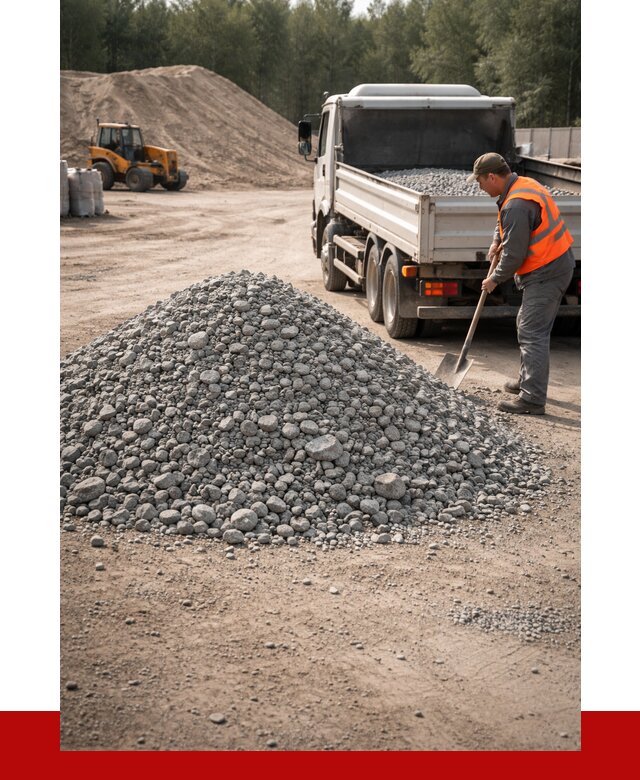 Гравийный щебень фракция 5-10 в Соли-Илецке от 2292 р. | ПРОНЕРУДСои