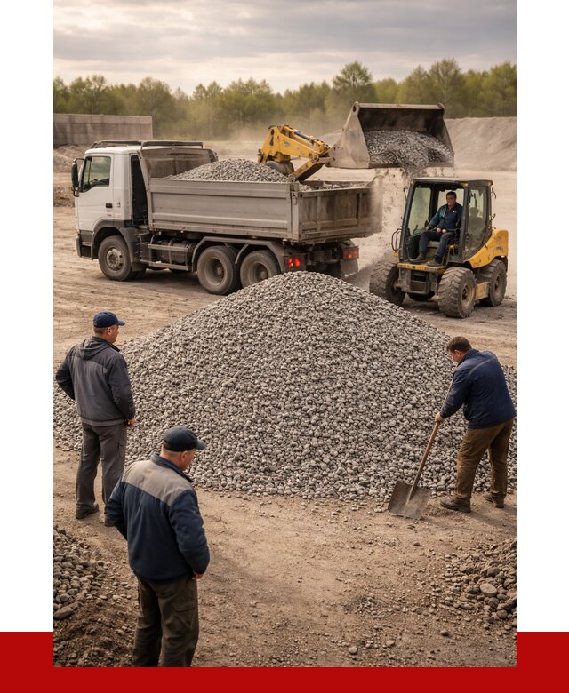 Гравийный щебень фракция 5-20 в Соли-Илецке от 2500 р. ПРОНЕРУДСои