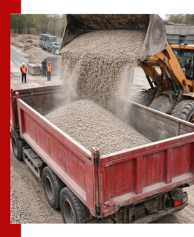 Купить известняковый щебень фракции 0-5 с доставкой в Соли-Илецке