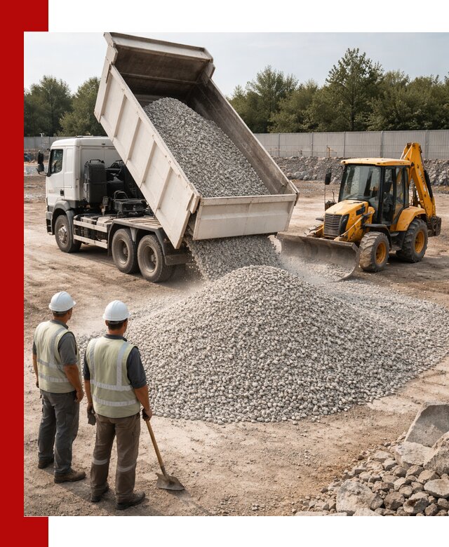 Купить известняковый щебень фракции 5–10 мм с доставкой в Соли-Илецке