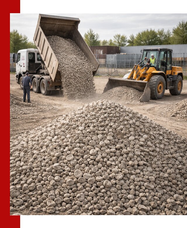 Доломитовый щебень фракции 20–41 с доставкой в Соли-Илецке