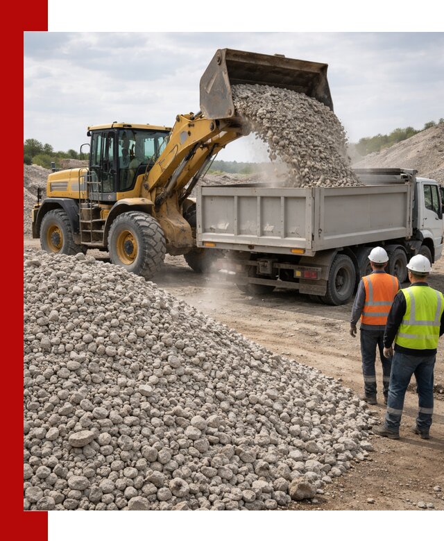 Доломитовый щебень фракция 40–71 доставка и продажа в Соли-Илецке