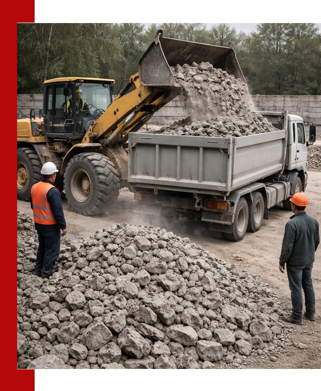 Вторичный щебень фракция 70–150 в Соли-Илецке с доставкой