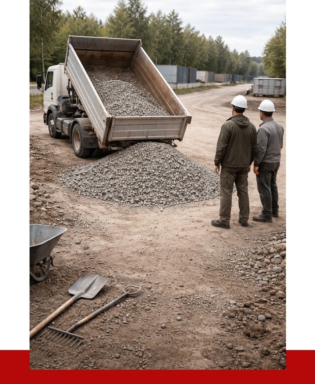 Бетонный щебень фракция 5-20 в Соли-Илецке от 3334 р., ПРОНЕРУДСои