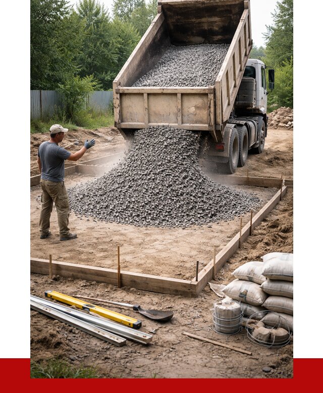 Купить щебень для фундамента в Соли-Илецке от 4688 р. | ПРОНЕРУДСои
