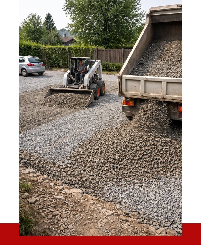 Щебень для парковки в Соли-Илецке с доставкой от 1250 р.| ПРОНЕРУДСои