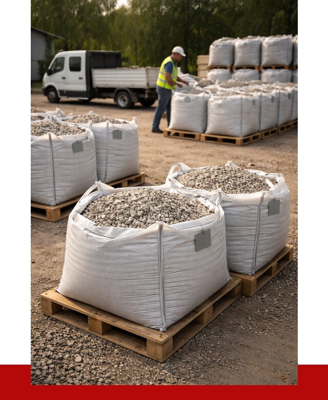 Щебень в мешках с доставкой в Соли-Илецке от 4376 р. | ПРОНЕРУДСои