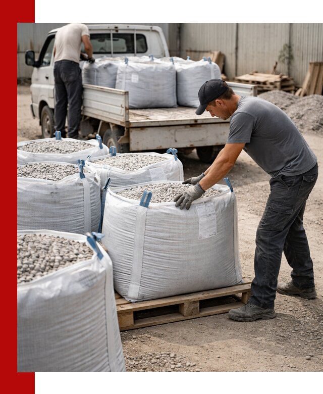 Доставка щебня в мешках по выгодным ценам в Соли-Илецке