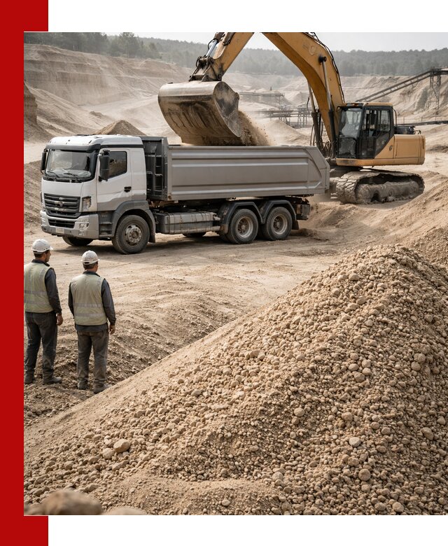 Карьерный крупнозернистый песок с доставкой в Соли-Илецке