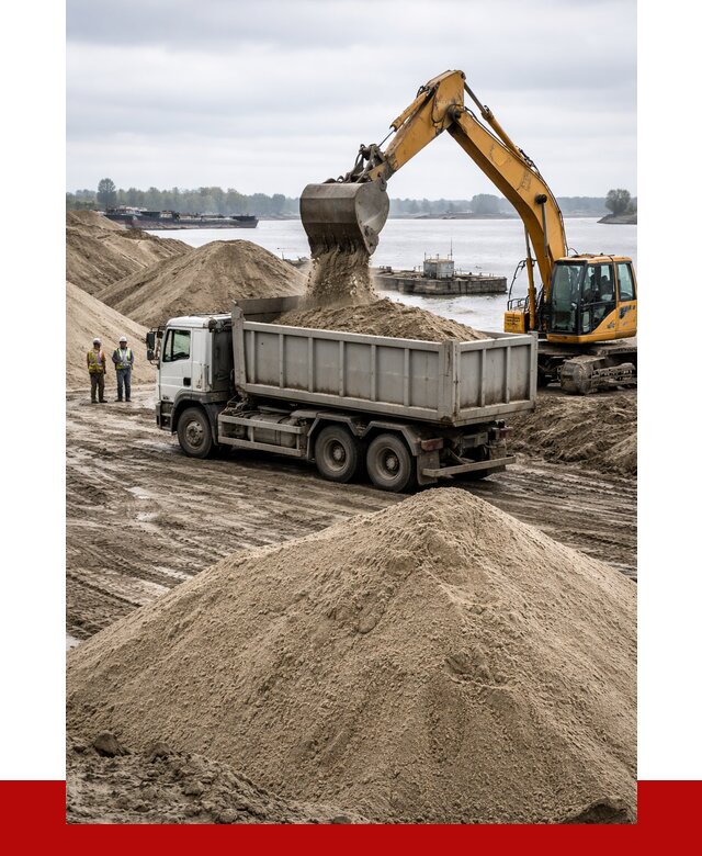 Купить речной песок навалом в Соли-Илецке от 1875 р., ПРОНЕРУДСои