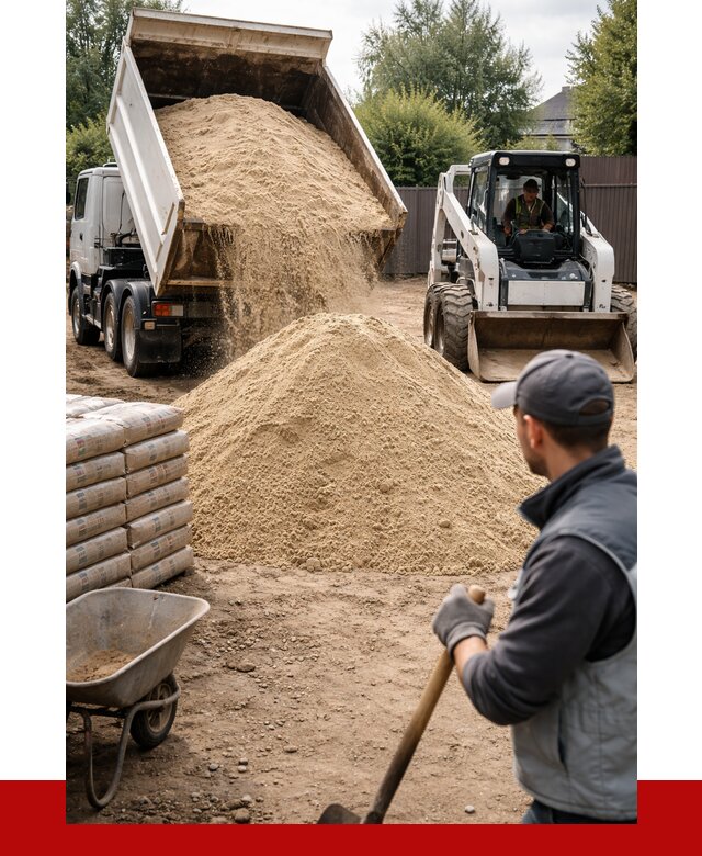 Мытый речной песок с доставкой в Соли-Илецке от 1511 р. | ПРОНЕРУДСои