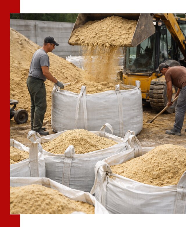 Поставка качественного песка для кладки в Соли-Илецке