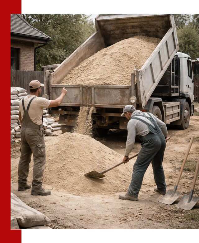 Песок для штукатурки с доставкой в Соли-Илецке качественный и чистый