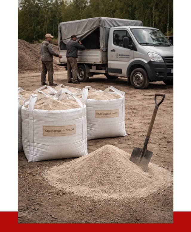 Кварцевый песок для пескоструя в Соли-Илецке от 4688 р. | ПРОНЕРУДСои
