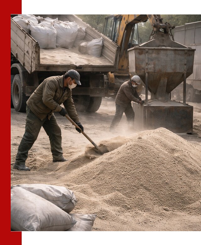 Кварцевый песок для пескоструя в Соли-Илецке — доставка и качество