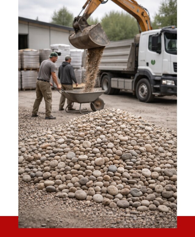 Галька декоративная в Соли-Илецке от 3334 р. за куб | ПРОНЕРУДСои