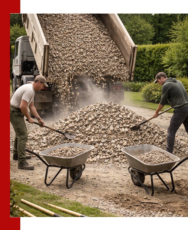 Доставка и продажа декоративной гальки в Соли-Илецке