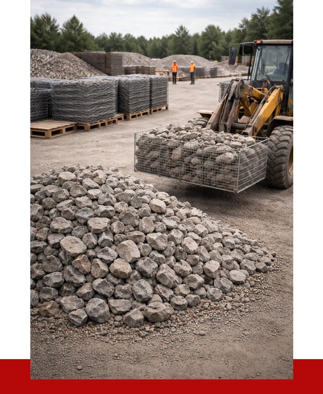 Камень для габионов фракция 70-150 в Соли-Илецке от 4376 р. | ПРОНЕРУДСои