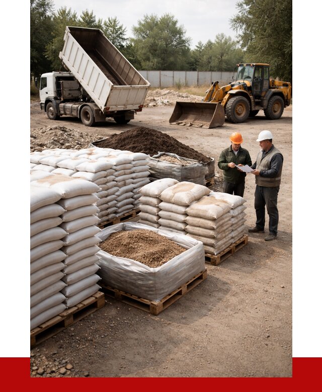 Купить ПГС с доставкой в Соли-Илецке от 4688 р. за куб | ПРОНЕРУДСои