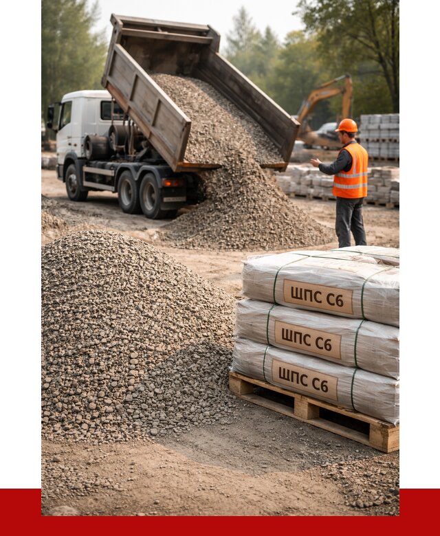 ЩПС С6 в Соли-Илецке с доставкой от 2292 р. за куб | ПРОНЕРУДСои
