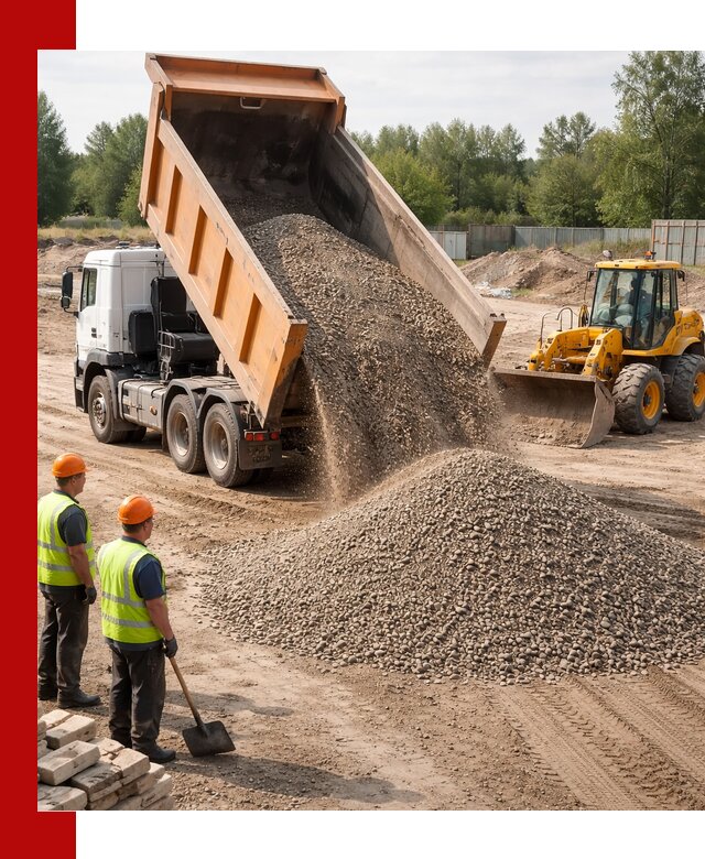 Доставка щебёночно-песчаной смеси ЩПС С7 в Соли-Илецке