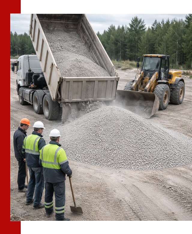 Известняковый отсев 0-5 доставка в Соли-Илецке быстро и выгодно