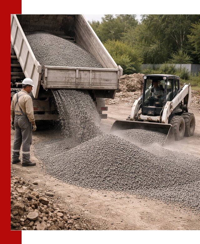 Доставка гравийного отсева 0-5 в Соли-Илецке оптом и в розницу