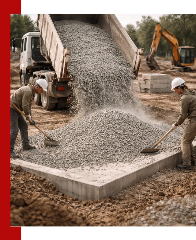 Доставка и продажа отсева для бетона в Соли-Илецке