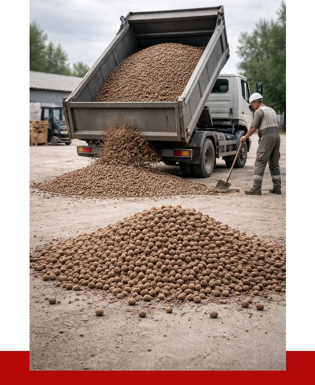 Керамзит с доставкой в Соли-Илецке от 4376 р. за м3 | ПРОНЕРУДСои