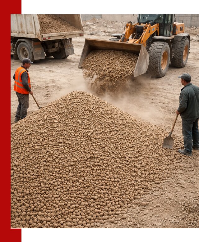 Керамзит фракция 10-20 с доставкой в Соли-Илецке