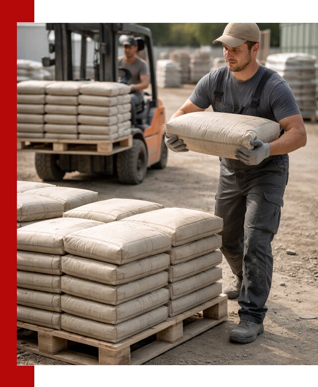 Доставка цемента в мешках оптом и в розницу в Соли-Илецке