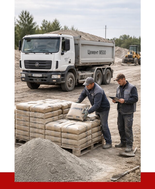 Купить цемент м500 с доставкой в Соли-Илецке от 5417 р. | ПРОНЕРУДСои