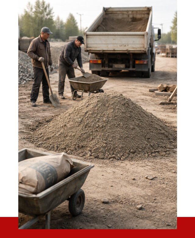 Цементно-песчаная смесь М150 в Соли-Илецке от 4896 р. | ПРОНЕРУДСои