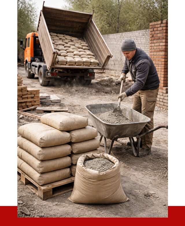 Купить сухую смесь для кладки в Соли-Илецке от 1250 р. | ПРОНЕРУДСои