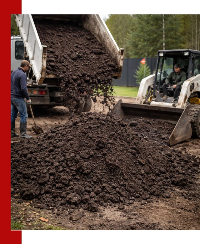 Плодородный грунт с доставкой в Соли-Илецке для садов и огородов