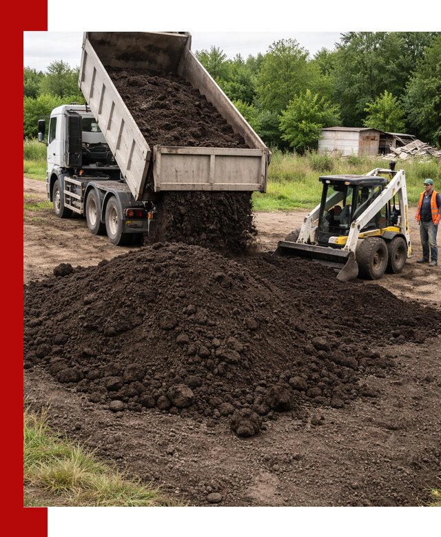 Поставка плодородной земли с доставкой самосвалом в Соли-Илецке