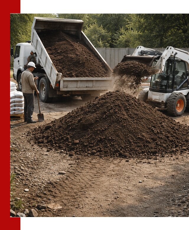 Доставка растительного грунта в Соли-Илецке от производителя оптом и в розницу