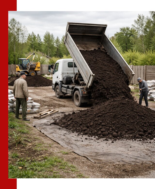 Доставка качественного почвогрунта в Соли-Илецке оптом и в розницу