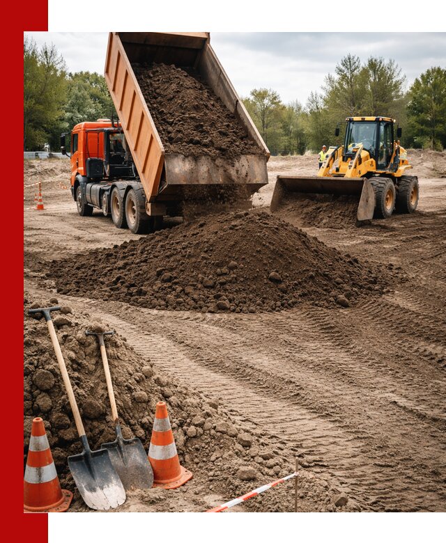 Поставка и доставка планировочного грунта в Соли-Илецке