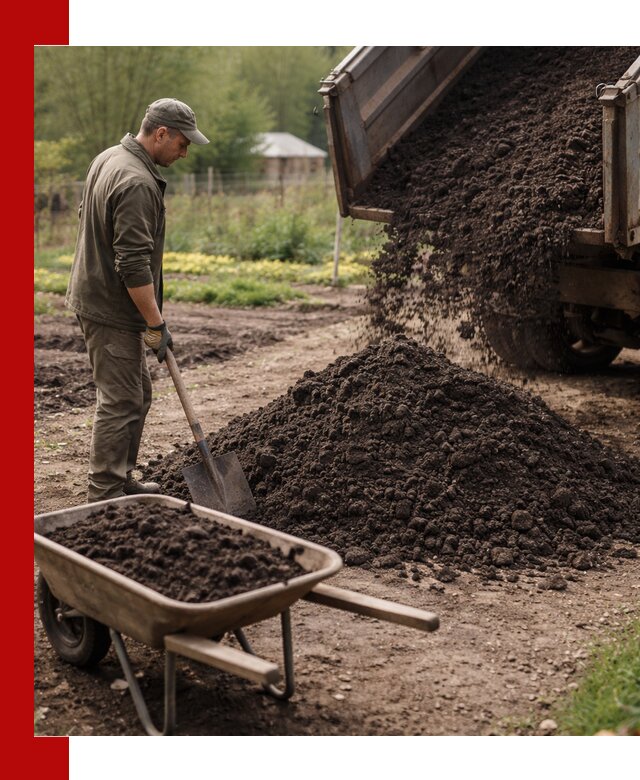 Доставка качественной земли для огорода в Соли-Илецке