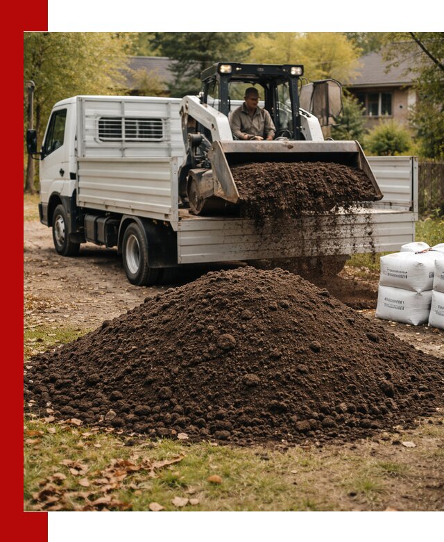 Доставка садовой земли в больших объёмах в Соли-Илецке
