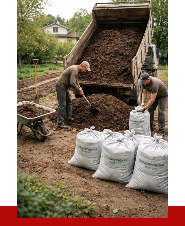 Плодородная смесь в Соли-Илецке от 4376 р./куб с доставкой | ПРОНЕРУДСои