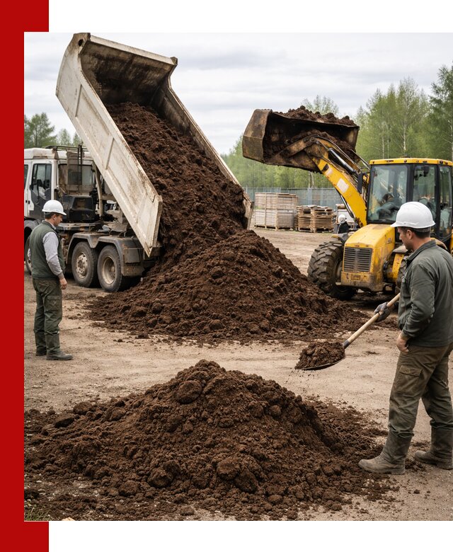 Доставка торфа оптом и в мешках в Соли-Илецке