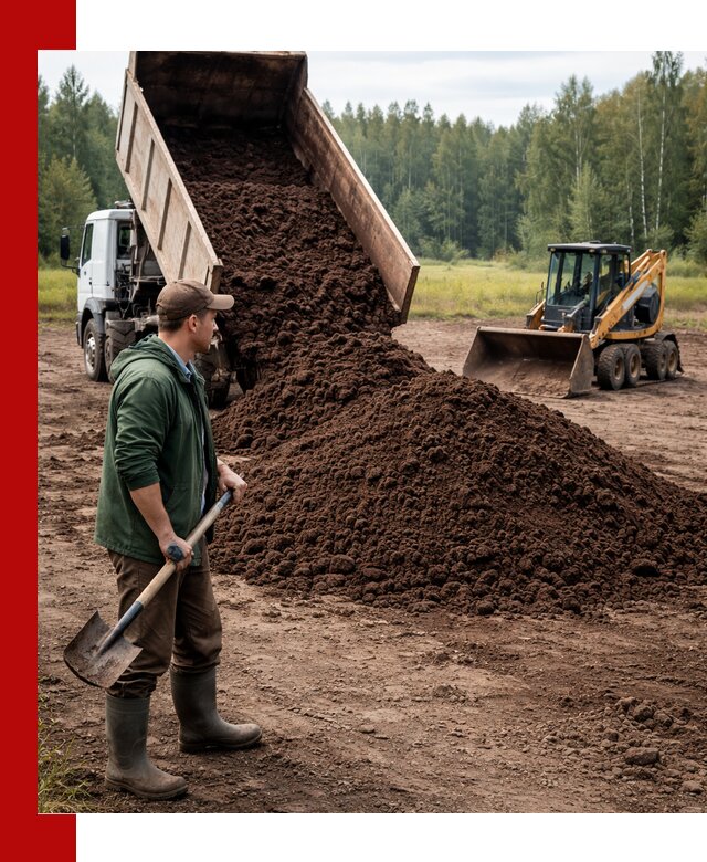 Купить верховой торф с доставкой в Соли-Илецке для садоводства и растений